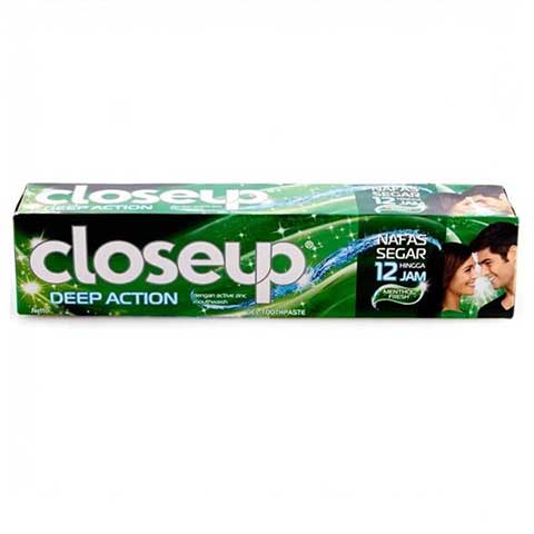 CLOSEUP PG DEEP ACTION MENTHOL FRESH 3X65 G